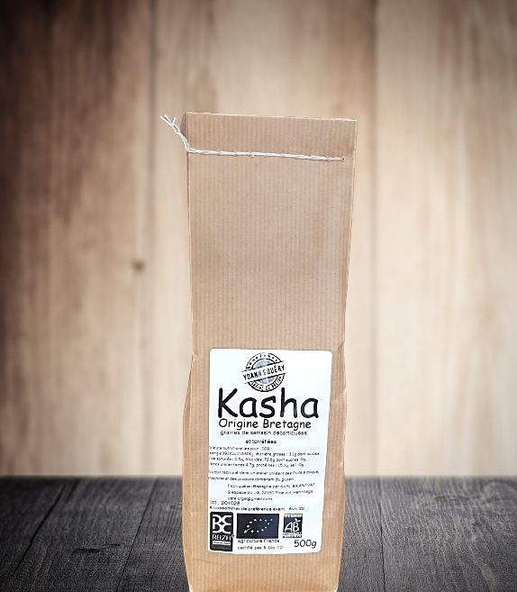 Kasha 5 kg : graines de sarrasin décortiquées et grillées