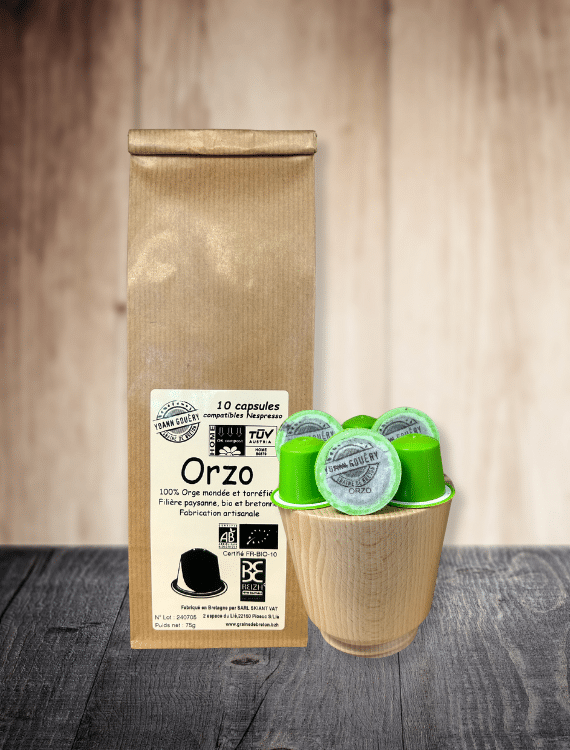 capsules orzo caffè