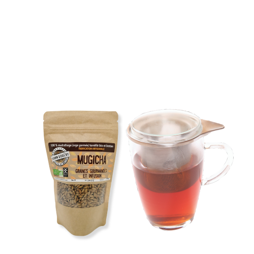 Pack Mugicha et verre à infusion